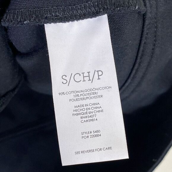 Cabi Around the Clock Black Zip Mandarin Collar Zip Blazer Jacket #5480 Size S - Picture 5 of 7